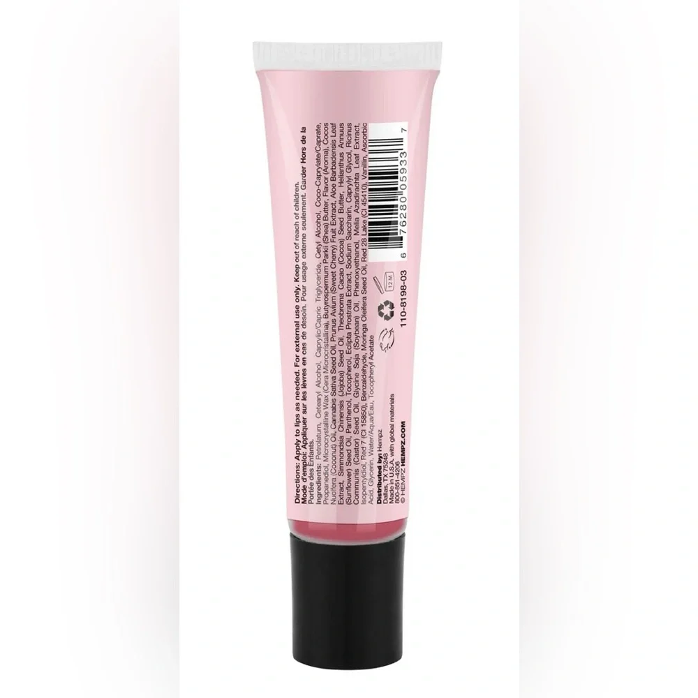 Hempz | Dark Red Cherries | Tinted Lip Balm | NWT